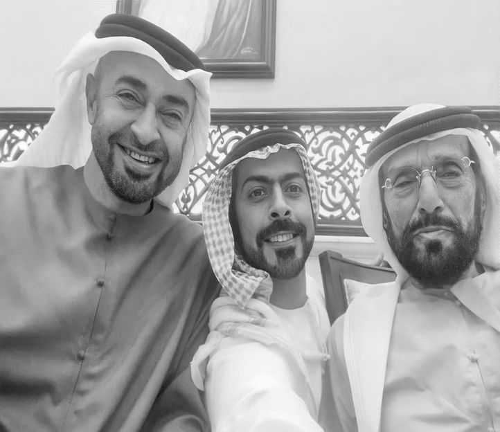 ظهور عائلي للشيخ طحنون برفقة محمد بن زايد وابنه خليفة