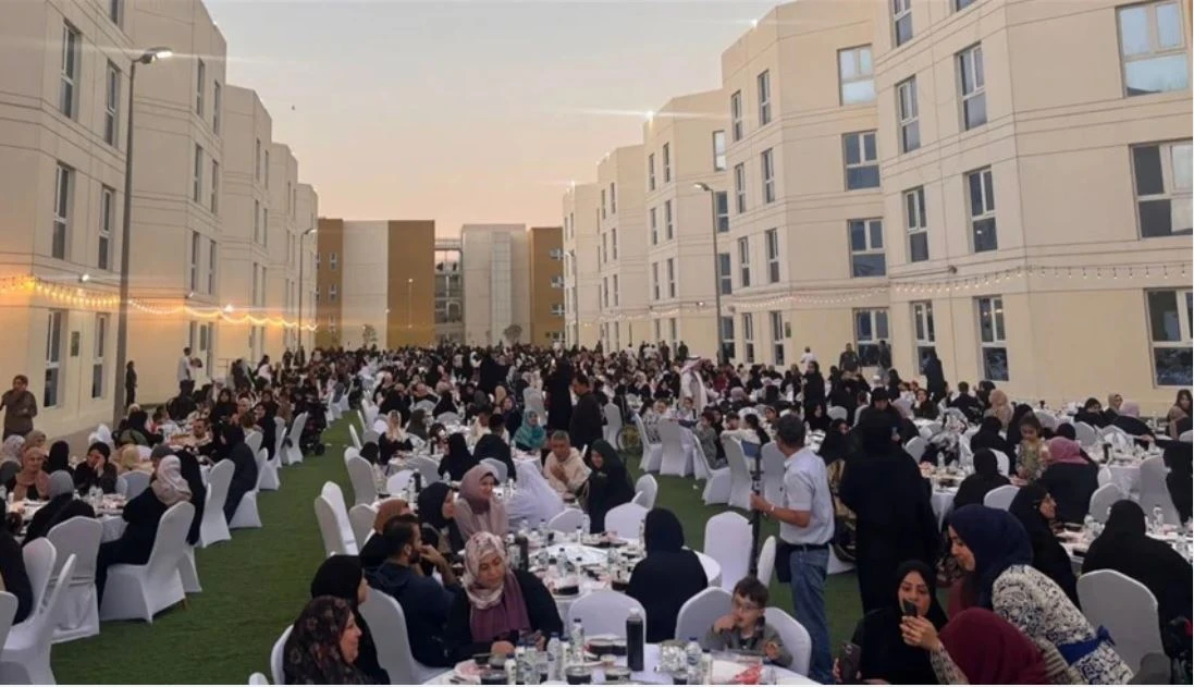 الإمارات تدعم أبناء غزة بإفطار جماعي لـ3000 مقيم