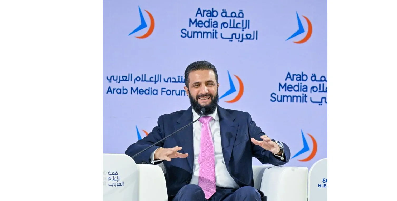 الشرع يستحضر كلمات محمد بن راشد عن سورية: "شعب سوريا له في القلب وجد"