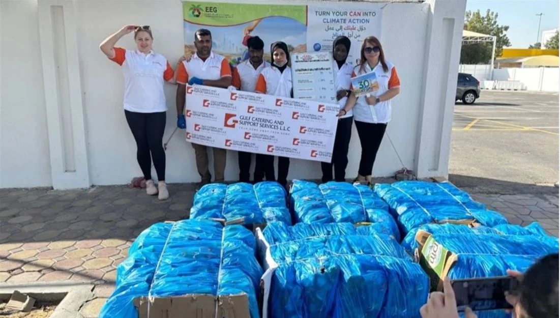 إنجاز بيئي جديد للإمارات بجمع نحو 12 طناً من علب الألمنيوم