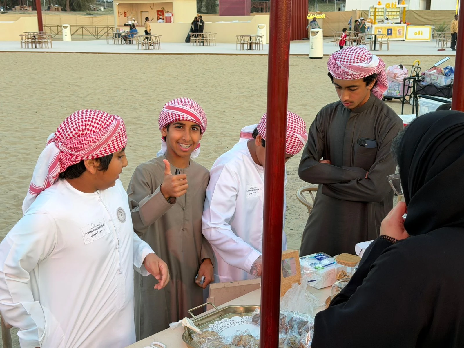 أطفال دبي يتحولون إلى رواد أعمال ضمن فعاليات مهرجان الفرجان