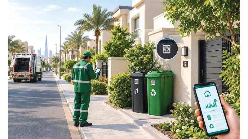 بلدية دبي تطلق نظاماً جديداً للنفايات.. حاويتان لكل منزل ومكافآت للأقل إنتاجًا
