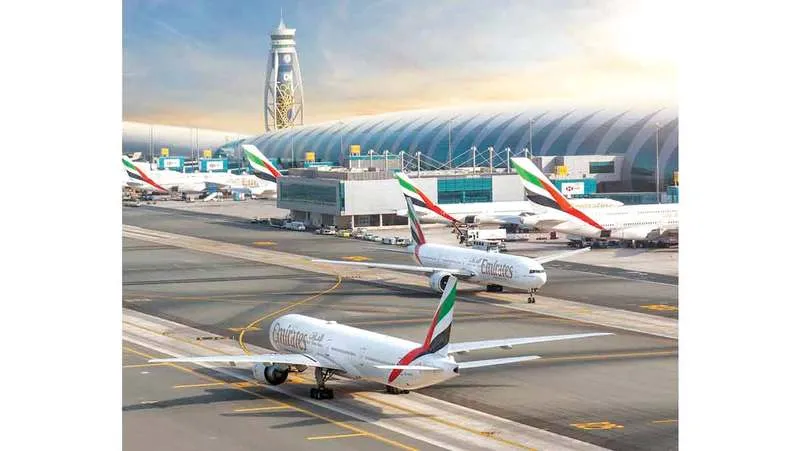"دبي الدولي" يحافظ على صدارة مطارات العالم في السعة الدولية المجدولة