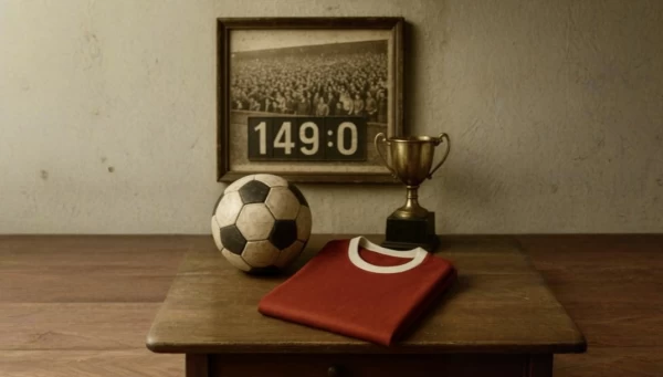 قصة أكبر نتيجة مباراة في تاريخ كرة القدم