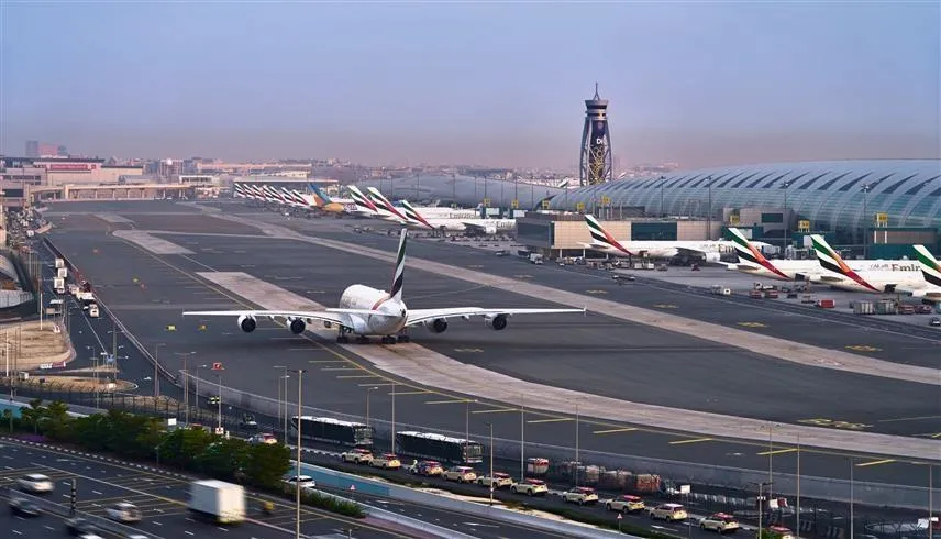 مطار دبي الأول عالميًا في السعة المقعدية الدولية خلال يوليو 2026