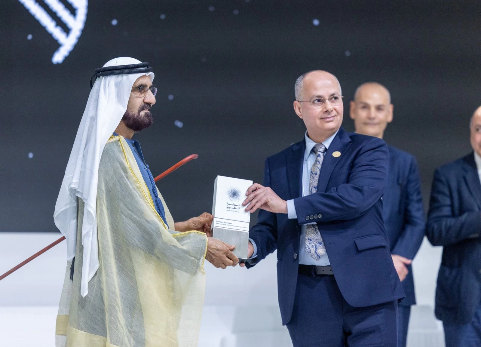 نوبل جديدة للعرب.. محمد بن راشد يهنئ عمر ياغي: نفخر بإنجازات أبنائنا في ميادين العلم