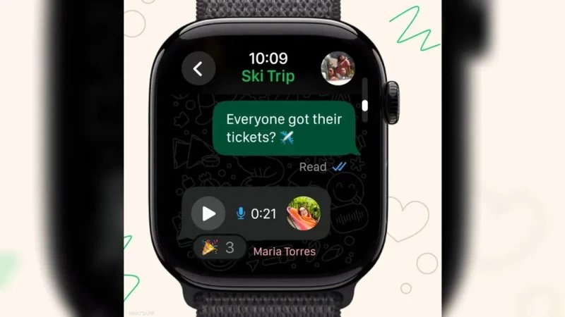 واتساب يطرح تطبيقه على ساعات أبل لتجربة تواصل أسهل دون الهاتف