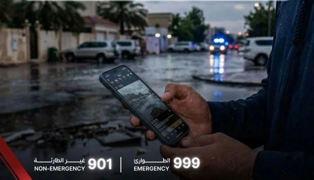 شرطة رأس الخيمة تحذر من نشر محتوى غير موثوق أثناء التقلبات الجوية